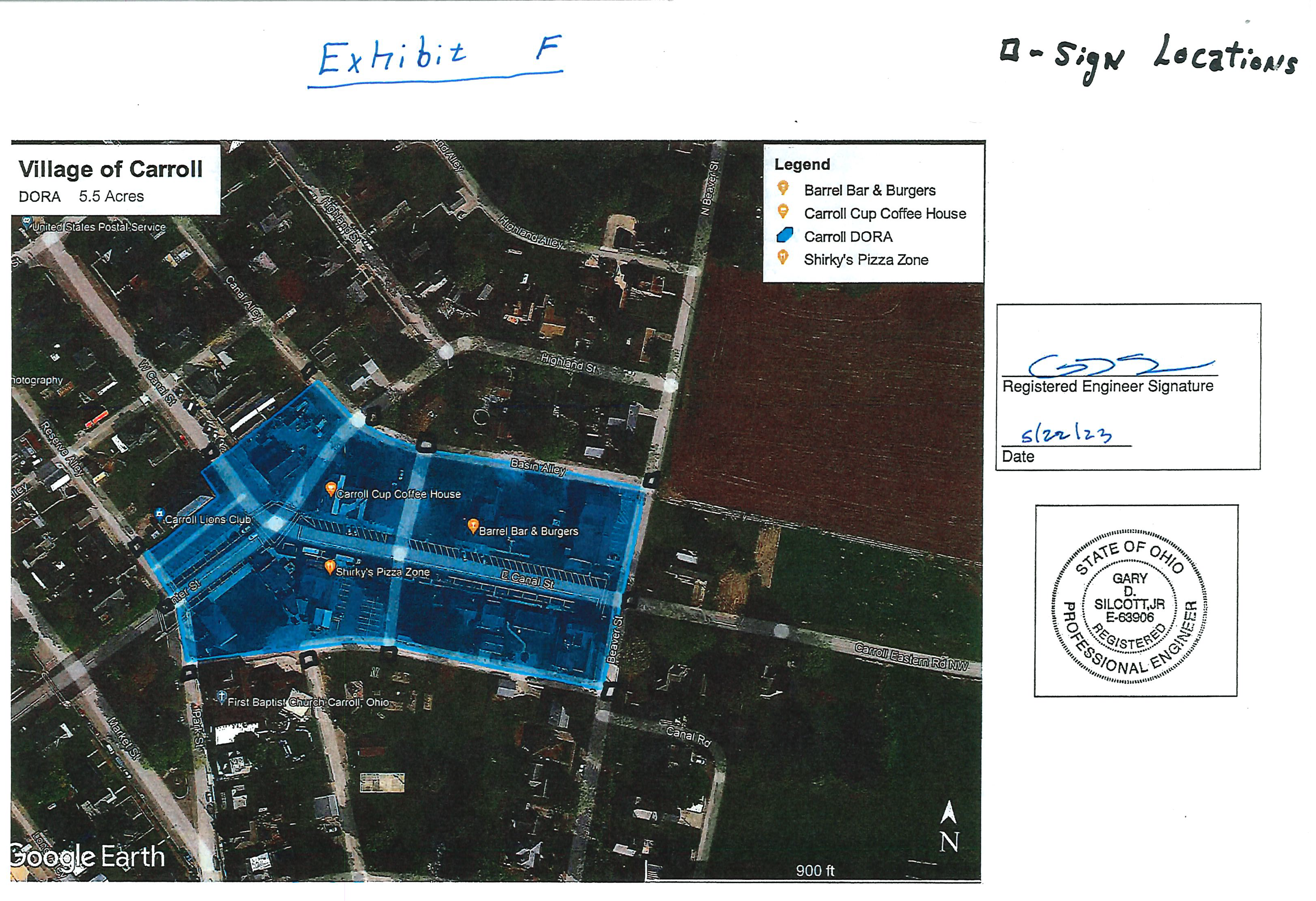 signage map