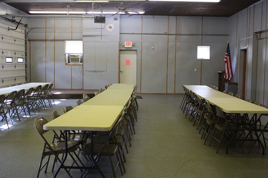 long tables and seating