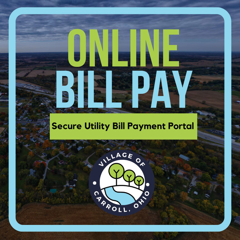 Online Bill Pay, Secure Utility Bill Payment Portal, Village of Carroll, Ohio