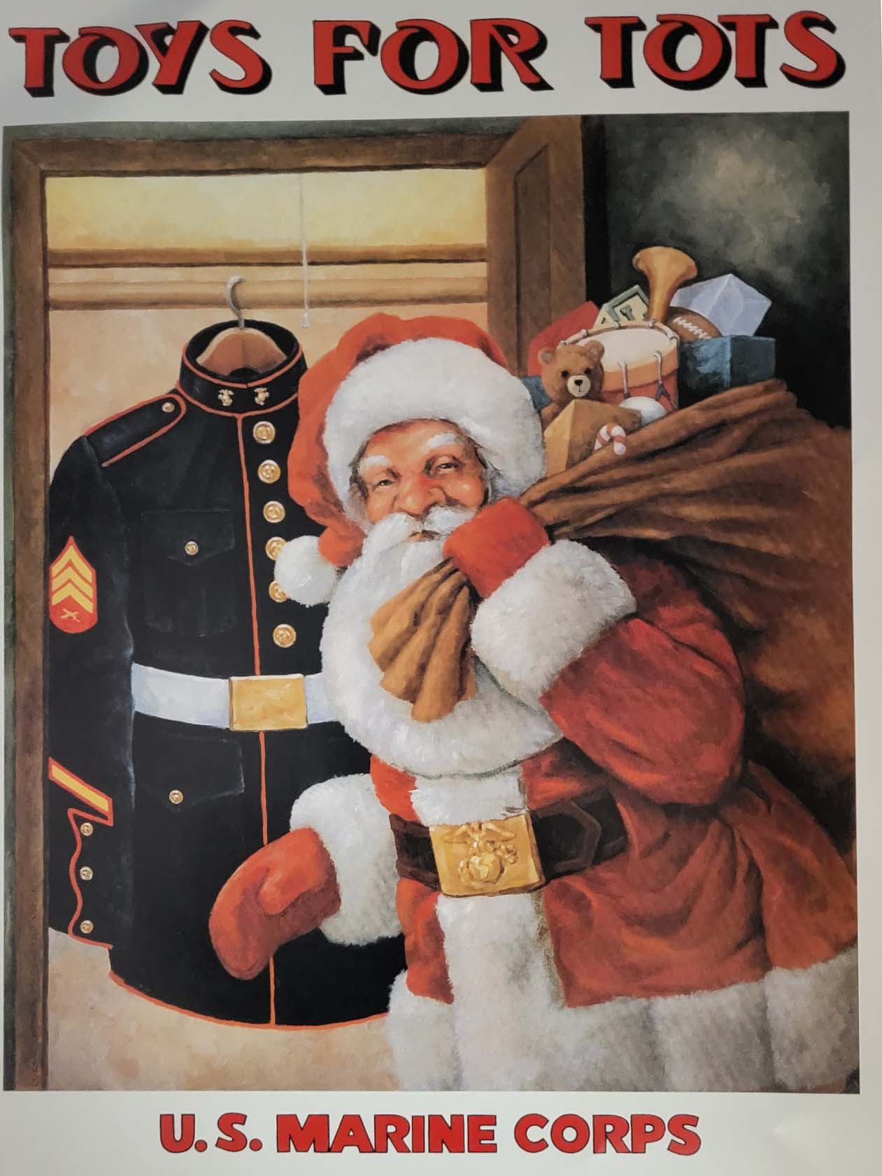 toys for Tots ad